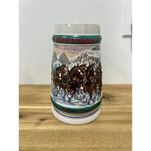 1993 Anheuser-Busch Budweiser Holiday Stein titled "Special Delivery"